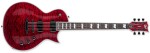 ESP LTD EC-1000 QM See Thru Black Cherry Fluence