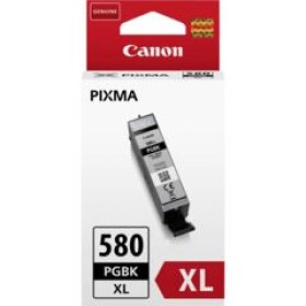 Canon PGI-580PGBK XL, Pigmentová černá (2024C001) - originální kazeta