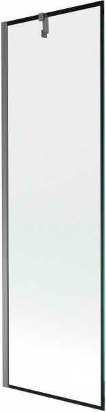 MEXEN/S - Next vanová zástěna FIX 60 x 150, černá vzor, grafit metal 895-060-000-00-70-95