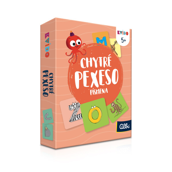 Chytré pexeso - Písmena 2. vydání - Albi