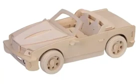 WOODCRAFT Dřevěné 3D puzzle BMW velké