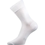 LONKA Ponožky pánské společenské DASILVER s ionty stříbra BÍLÉ (3 páry) 39-42 111642