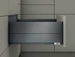 Blum K-BLUM Merivobox E Boxcap 500 mm, 70 kg, Orion šedá :: vnitřní, reling (487722)