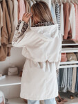 Dámská přechodná bunda PANTER bílá FashionStreet TY4802 XXL