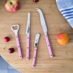 SABRE PARIS Nůž na máslo Bistrot Brillant – Pink, růžová barva, kov, plast