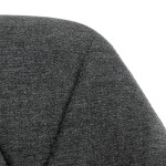 Jídelní židle, šedá, látka, CT-285 GREY2