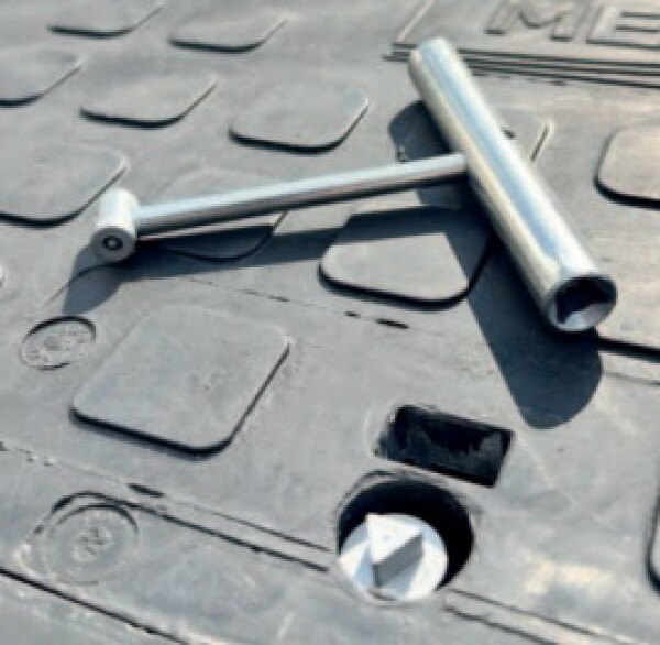 MIDAS Klíč Gola 10 k otvírání poklopů ECO - Mea p6483