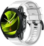 Mobile Origin Easy Strap Silicone Watch silikonový řemínek pro Garmin QuickFit 20mm bílá (MO-ESS-20-WHT)