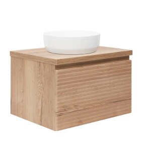 Koupelnová skříňka pod umyvadlo Naturel Savona 78x43x44,8 cm dub halifax mat SAVONA80DHD SAVONA80DHD