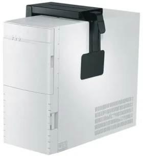 Neomounts CPU-D100BLACK černá / držák PC pod stůl / výška pc 30-53 cm / šířka pc 8-22 cm / nosnost 30 kg (CPU-D100BLACK)