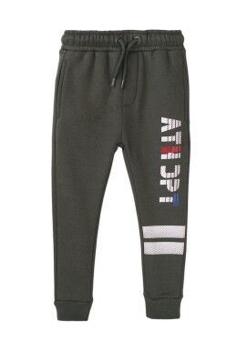 Tepláky chlapecké, Minoti, 7BFJOG 6, khaki - 86/92 | 18-24m