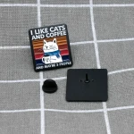 Pinarna.cz Kočka s kávou - I like cats and coffee and maybe 3 people / Mám rád(a) kočky a kávu a asi tak tři lidi