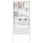 ABN SZ207ZA2410 Venkovní rozvodnice s elektroměrem Obsah 1 ks