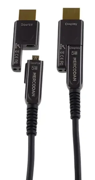 Mercodan Kabel HDMI optický fiber 50m / Kabel HDMI / AOC (581670019)
