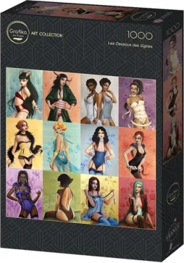GRAFIKA Čtvercové puzzle Odhalená znamení