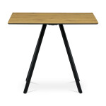 Jídelní stůl 90x90cm, lamino, dub, HT-R5190 OAK