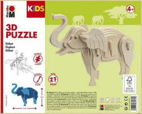 Marabu KiDS 3D Puzzle - Elephant