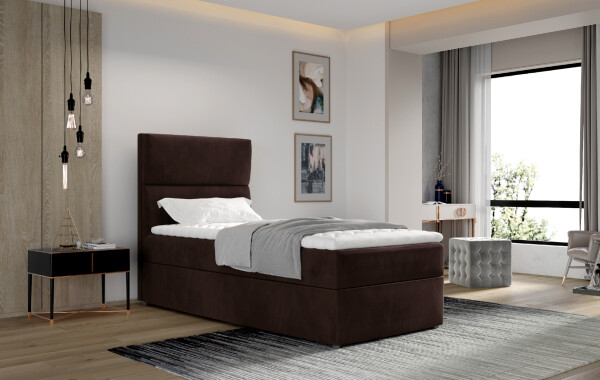 Boxspring Arco 90 Rozměr: 90 x 210 cm, látka: Monolith 29