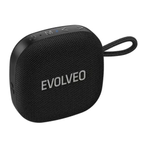 EVOLVEO TopSound černá / Bezdrátový reproduktor / 4.5W / Bluetooth 5.3 / IPX 7 (TOPSOUND-BK)