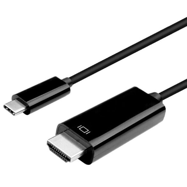 Datový kabel Winner USB-C/HDMI, 3m, černá