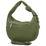 Moderní dámská textilní kabelka na rameno Haniel, zelená