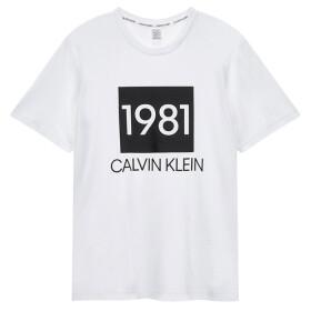 Dámské Tričko s krátkým rukávem QS6343E-100 - Calvin Klein M