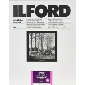 Ilford MG RC DL 1M / 50 listů / 24 x 30.5 cm / černobílý fotografický papír / lesklý (HAR1180002)