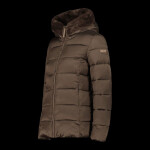 Dámská zimní bunda CMP s kapucí sportovní zateplená hnědá (34K0036F/P981) 34