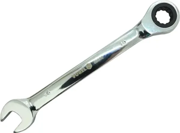 Vorel Klíč očkoplochý ráčnový 14 mm / Klíč / Ráčnový mechanismus / CrV ocel