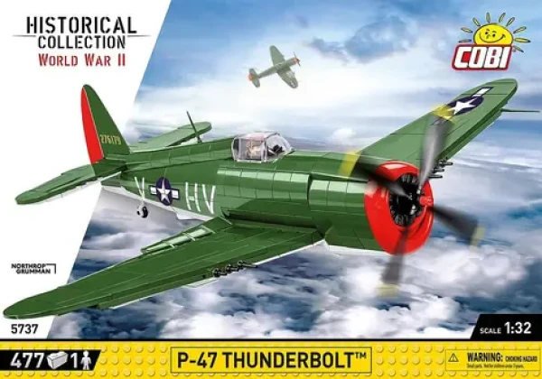 COBI 5737 Stíhací letoun P-47 Thunderbold