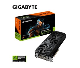 GIGABYTE VGA NVIDIA GeForce RTX 5070 Ti WINDFORCE 16G, 16G GDDR7, 3xDP, 1xHDMI EDF_1706139