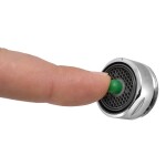 SAPHO - NEOPERL perlátor úsporný ECO PUSH 5 l/min, vnější závit M24x1, chrom 3075.103