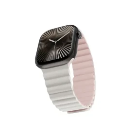 Epico Watch Strap Magnetic pro Watch SE (44mm)/Series 1-9 (42/44/45mm) 10-11 (46mm)/Ultra (49mm) růžově-šedá (63418102300001)