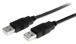 StarTech USB-A (M) - USB-A (M) černá / Kabel / USB 2.0 / 2 m (USB2AA2M)