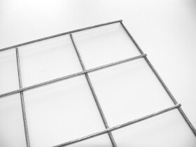 Gabionový panel pro spojení spirálou – MC-P 1010 A - drát ø 4,5 mm, povlak Zn90%+Al10%, oko 10×10 cm, 1×0,5 m [0,5 m²]