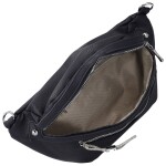 Trendy dámská koženková ledvinka Pentti, tmavě modrá