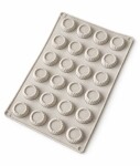 Dortisimo Silikonová forma na pečení Kroucené věnečky (na 24 ks) 28 x 17,5 cm