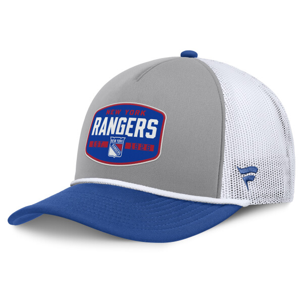 Fanatics Pánská kšiltovka New York Rangers NHL Course Adjustable Foam Front A-Frame Meshaback Cap