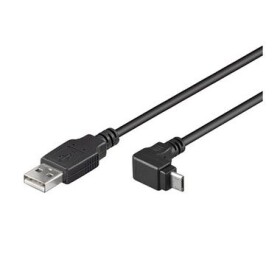 Digitus ku2m2f-90 micro USB 2.0, A-B, konektor do úhlu 90°, 1,8m