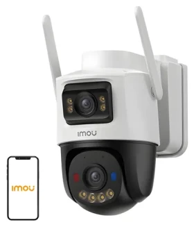 IMOU AOV Dual 10MP IPC-SA70F-10M0T2-EU / Venkovní IP kamera / 5+5 Mpx / 4G LTE / Wi-Fi / solární panel / microSD (IPC-SA70F-10M0T2-EU)