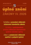 Aktualizace IV/1 2026 O poskytování některých opatření v podpoře bydlení - kolektiv autorů