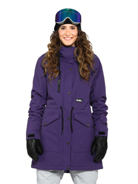 Horsefeathers CLARISE violet zimní bunda dámská XS