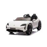 Mamido Elektrické autíčko Porsche Taycan Turbo S bílé