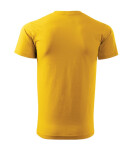Basic tričko pánské žlutá 3XL