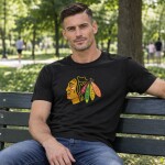 Fanatics Pánské tričko Chicago Blackhawks Primary Logo Graphic T-Shirt Velikost: