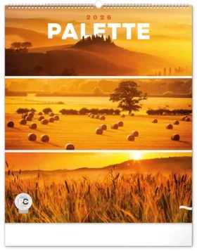 NOTIQUE Nástěnný kalendář Paleta 2026, 48 x 56 cm (PGN-35519-L)