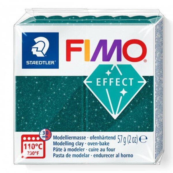 FIMO Galaxy efekt 57g zelená