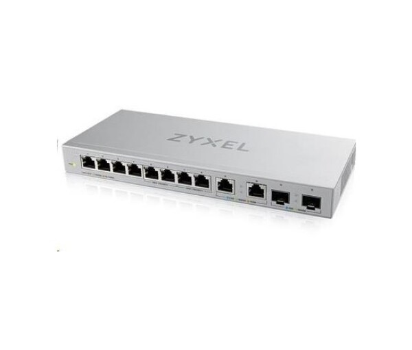 Zyxel XGS1010-12 12-port Gigabit Switch, 8x gigabit RJ45, 2x 2,5GbE RJ45, 2x SFP+ EDF_311766
