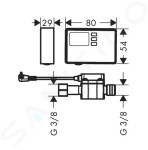 GROHE - Solido Set předstěnové instalace, klozetu Bau Ceramic a sedátka Slim softclose, tlačítka Sail, chrom/bílá 39900000