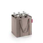 Nákupní taška na lahve Reisenthel Bottlebag Herringbone mokka